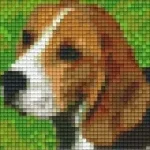Szuper akció Pixelhobby 801312 Beagle (10,1x12,7cm)