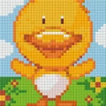 Ajánlat Pixelhobby 801345 Kacsa kreatív szett 10,x12,7cm 1 alaplapos