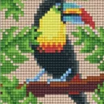Biztonságos fizetés Pixelhobby 801431 Tukán szett (10,1x12,7cm)