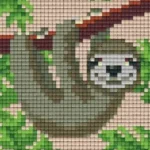 Exkluzív ajánlat Pixelhobby 801433 Lajhár szett (10,1x12,7cm)