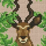 Rendeld meg most Pixelhobby 801438 Antilop szett (10,1x12,7cm)