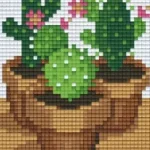 Biztonságos fizetés Pixelhobby 801443 Kaktusz szett (10,1x12,7cm)
