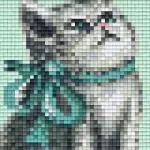 Pixelhobby 801448 Cica kreatív szett 10,x12,7cm 1 alaplapos Biztonságos vásárlás
