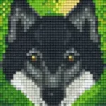Pixelhobby 801449 Farkas kreatív szett 10,x12,7cm 1 alaplapos Kihagyhatatlan ajánlat