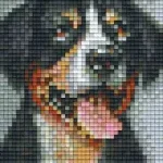Pixelhobby 801450 Kutya kreatív szett 10,x12,7cm 1 alaplapos Azonnal elérhető