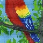 Exkluzív ajánlat Pixelhobby 802050 Papagáj szett 2 alaplapos (10,7x20,3cm)