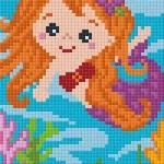 Pixelhobby 802051 Sellő szett (12,7x20,3cm) Legnépszerűbb