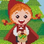 Exkluzív ajánlat Pixelhobby 802055 Piroska szett (12,7x20,3cm)