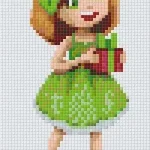 Pixelhobby 802064 Kislány szett (12,7x20,3cm) Gyors kiszállítás