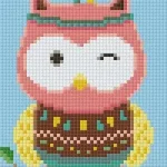 Pixelhobby 802084 Bagoly szett (12,7x20,3cm) Legjobb ár
