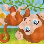 Pixelhobby 802087 Majmocska szett (12,7x20,3cm) Nézd meg most