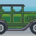 Biztonságos vásárlás Pixelhobby 802088 Autó szett (12,7x20,3cm)