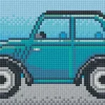 Biztonságos fizetés Pixelhobby 802089 Autó szett (12,7x20,3cm)