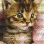 Gyors kiszállítás Pixelhobby 802105 Cica takaróval szett