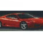 Bestseller Pixelhobby 803004 Sportautó 30,5x12,7cm