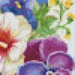Pixelhobby 803027 Virágok szett 30,5x12,7cm Nézd meg most