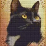 Legjobb ár Pixelhobby 804003 Cat Moore (20,3x25,4cm) négy alaplapos szett