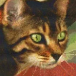 Pixelhobby 804010 Macska 3 (20,3x25,4cm)négy alaplapos szett Rendeld meg most
