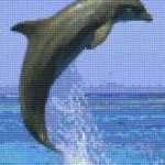 Legkelendőbb Pixelhobby 804223 Delfin (20,3x25,4cm) 4 alaplapos szett