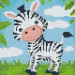 Pixelhobby 804372 Zebra (20,3x25,4cm) 4 alaplapos szett Ajánlat