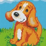 Pixelhobby 804376 Kutyus (20,3x25,4cm) 4 alaplapos szett Akciós ár