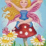 Pixelhobby 804403 Tündér (20,3x25,4cm) 4 alaplapos szett Exkluzív ajánlat