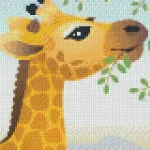 Pixelhobby 804474 Zsiráf (20,3x25,4cm) 4 alaplapos szett Vásárlói kedvenc