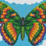Csak ma Pixelhobby 804475 Pillangó (25,4x20,3cm) 4 alaplapos szett
