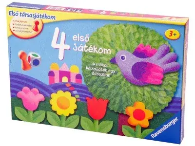 Vásárlói kedvenc Ravensburger 4 elsõ játékom társasjáték gyûjtemény