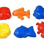 Homokozó forma 6 darabos készlet - többféle Kedvezmény