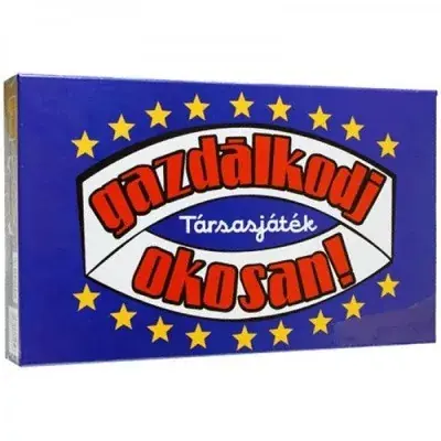 Különleges ajánlat Gazdálkodj okosan társasjáték - eurós változat
