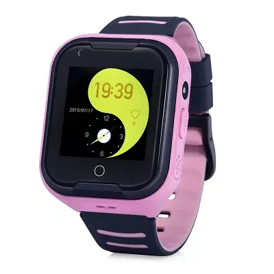 Biztonságos fizetés KidSafe Ultra 4G pink gyerek okosóra, 4G videóhívás, IP67 vízálló, GPS