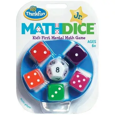 Szuper akció Math Dice Junior - logikai társasjáték