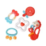 Kihagyhatatlan ajánlat Baby Care csörgő és rágóka szett 5db-os