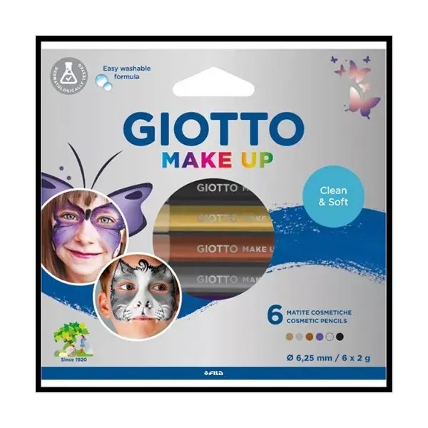 Bestseller Arcszínező ceruza GIOTTO arany-ezüst-bronz 3 darabos