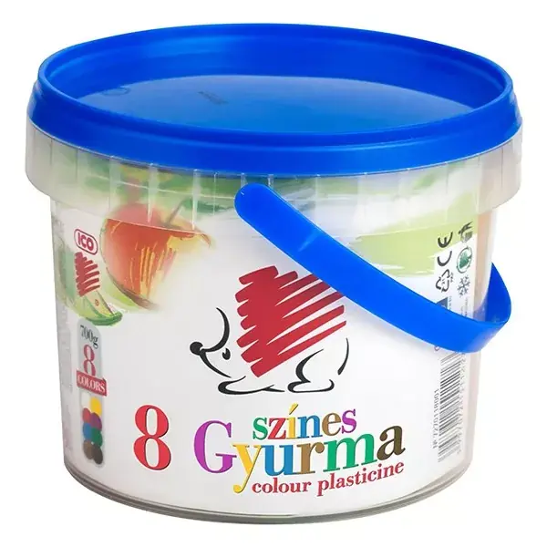 Vásárlói kedvenc Gyurma ICO Süni színes 8 színű vödörben 700 g