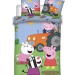 Árengedmény Peppa malac ágyneműhuzat 140×200cm, 70×90 cm