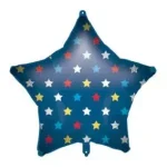 Csillag Blue Star fólia lufi 46 cm Gyors kiszállítás