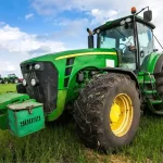 Gyors kiszállítás Traktor Green polár takaró 100x140cm