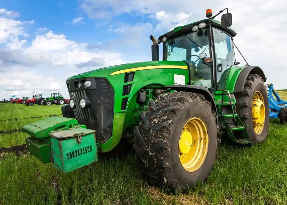 Gyors kiszállítás Traktor Green polár takaró 100x140cm