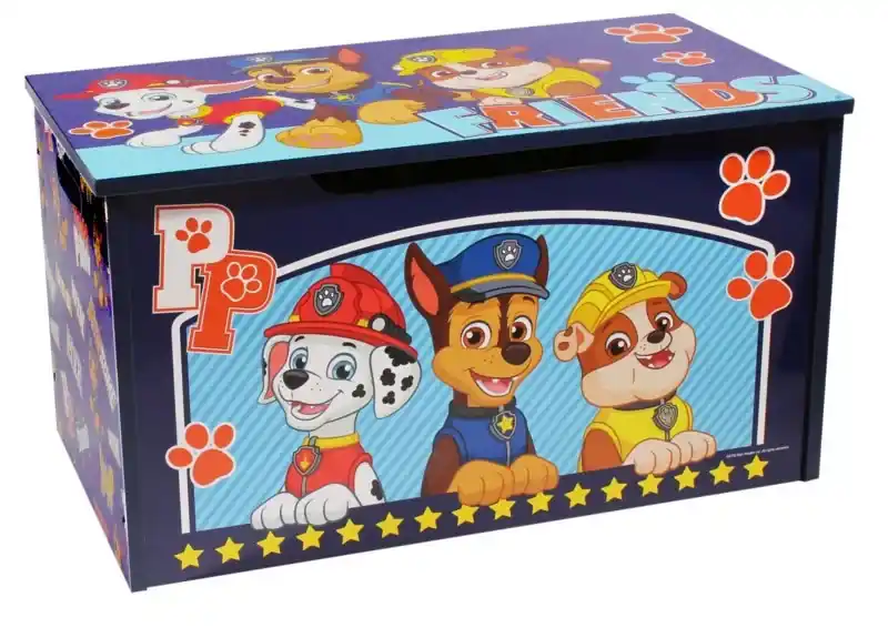 Mancs Őrjárat Friends fa játéktároló 55,5x29,5x30 cm Biztonságos fizetés