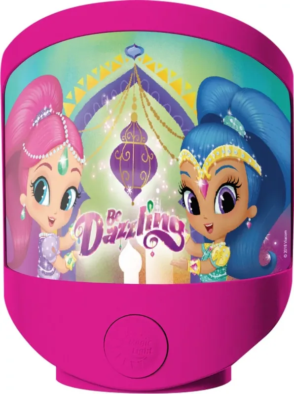 Shimmer és Shine Dazzling éjjeli lámpa, éjszakai fény Csak ma