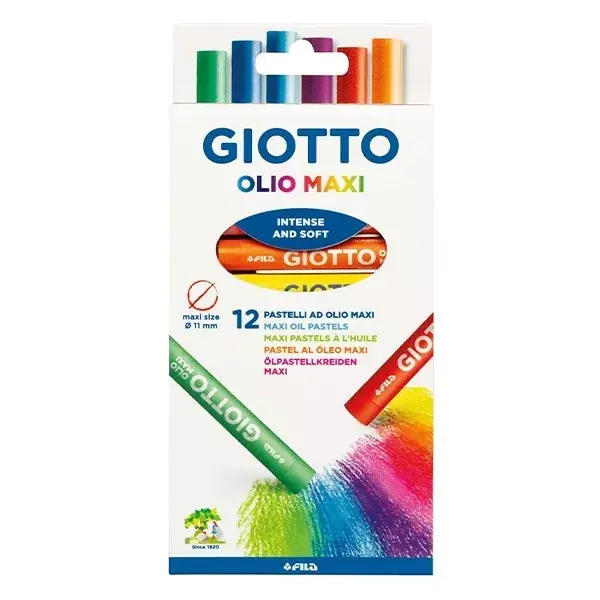 Olajpasztell GIOTTO Olio Maxi 11mm akasztható 12 darabos Ajánlat