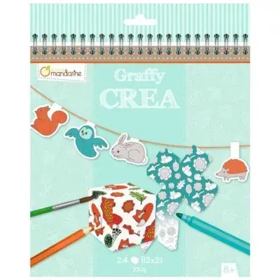 Avenue Mandarine GY044O Graffy Créa, Dobozok és girlandok kreatív készlet Olcsóbb