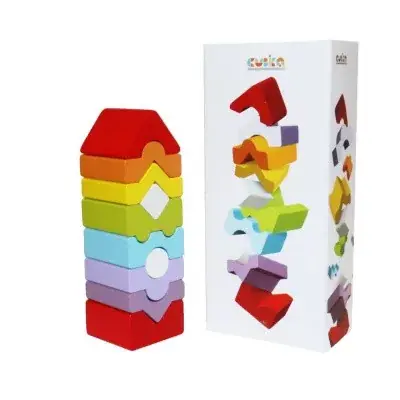 Biztonságos fizetés Cubika Cubika - Fa toronyépítõ