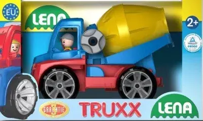 Újdonság Truxx műanyag betonkeverő autó - 29 cm