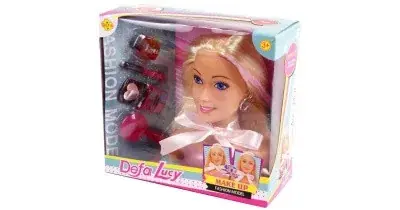 Defa Lucy sminkelhető babafej - 18 cm Árcsökkenés