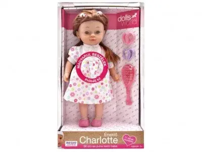 Legjobb ár Magyarul beszélő Charlotte, virágos ruhában