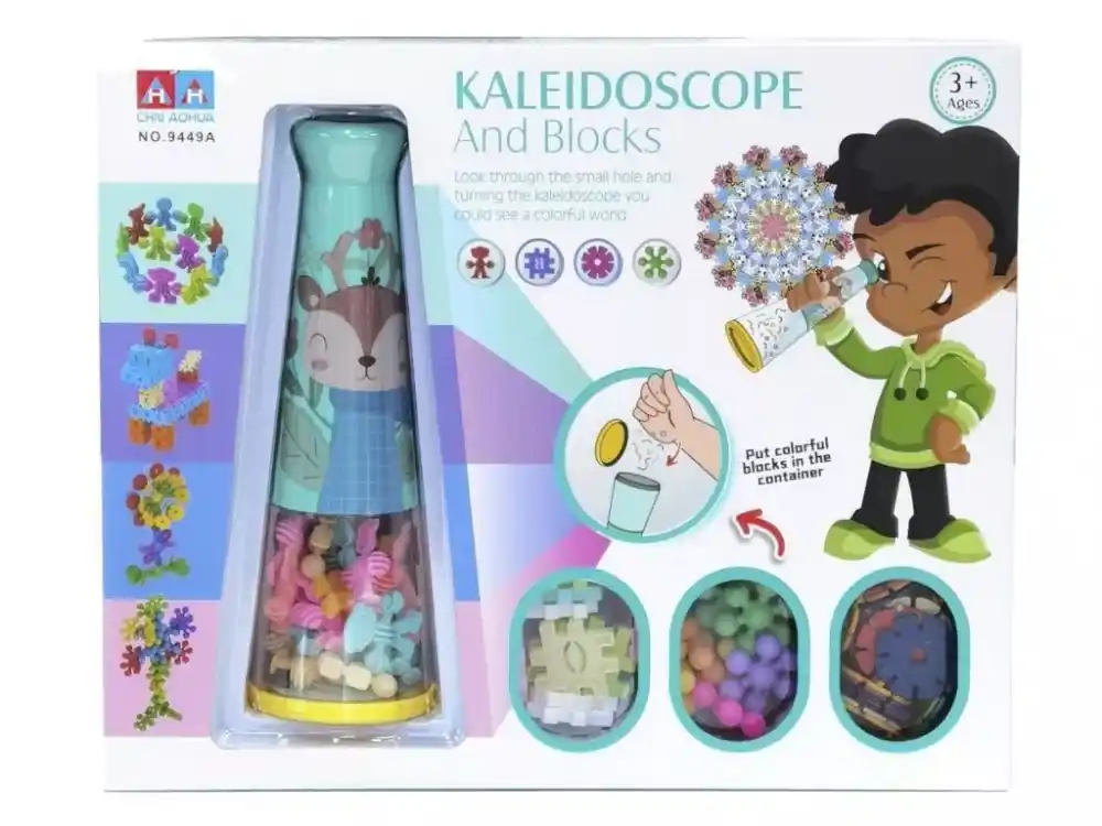 Kihagyhatatlan ajánlat Csináld magad kaleidoszkóp, 4 féle