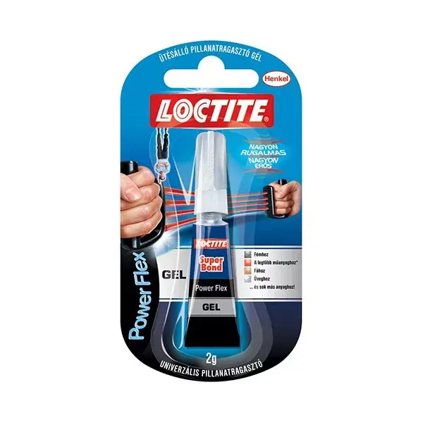 Végkiárusítás Pillanatragasztó gél HENKEL Loctite Super Bond Power Flex 2 g